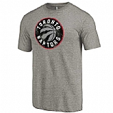 Men's Toronto Raptors Distressed Team Logo Gray T-Shirt FengYun,baseball caps,new era cap wholesale,wholesale hats